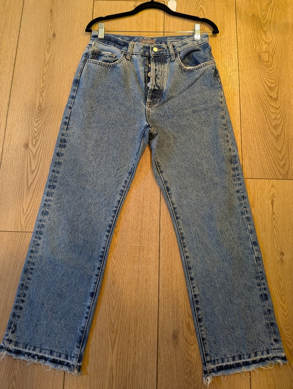 DL1961 Emilie Straight Ultra High Rise Vintage Ankle jeans size 25